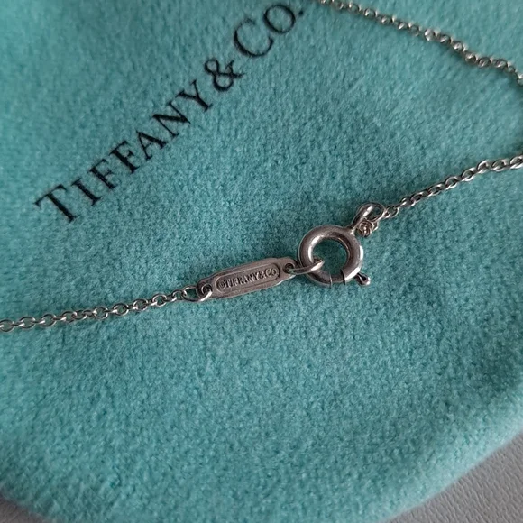 Authentic Tiffany & Co. S pendant necklace - Picture 4 of 9